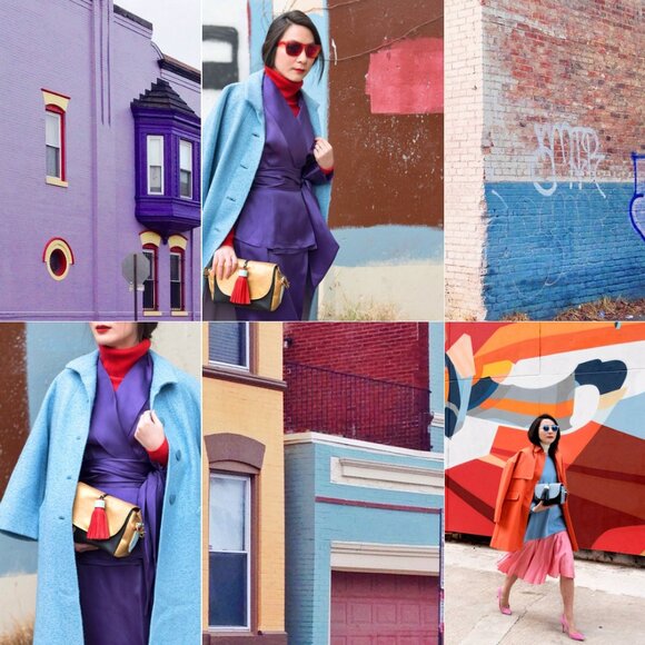 J. Crew Orange Twill Swing Trench Coat Jacket Size 2 - Picture 13 of 15